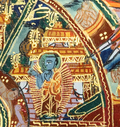 Hand-painted Buddhist Wheel of Life Thangka - T-B-HT-BB-WOL-0014