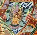 Hand-painted Buddhist Wheel of Life Thangka - T-B-HT-BB-WOL-0014