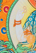 Hand-painted Chenrezig Thangka Painting - T-B-HT-RB-C-0035