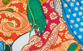 Hand-painted Green Tara Thangka Painting - T-B-HT-RB-GT-0036