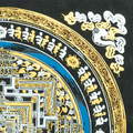 Hand-painted Kalachakra Mandala thangka - T-B-HT-BB-K-0013