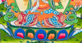 Hand-painted Manjushri Thangka Painting - T-B-HT-RB-M-0037