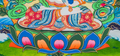Hand-painted Vajrasattva Thangka Painting - T-B-HT-RB-V-0039
