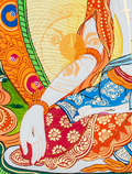 Hand-painted White Tara Thangka - T-B-HT-RB-WT-0032