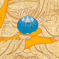 HandPainted Buddha Mara Thangka - T-S-BT-RB-AU-BM-0077