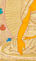 HandPainted Buddha Mara Thangka - T-S-BT-RB-AU-BM-0077