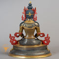 Handcrafted Amitayus  Statue | Half Gold-Plated Copper - S-B-RM-HG-C-A-00186