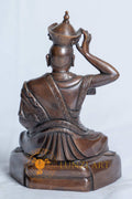 Handcrafted Karmapa Oxidized Statue | Pure Copper - S-B-RM-C-K-0042