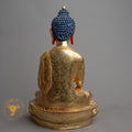 Handcrafted Shakyamuni Buddha Statue | Copper Full Gold-Plated - S-B-HT-FG-C-SB-0151