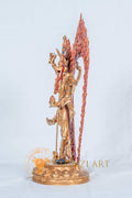 Handcrafted Simhamukha Statue  | Full Gold Plated - S-B-RM-FG-CG-SM-0066