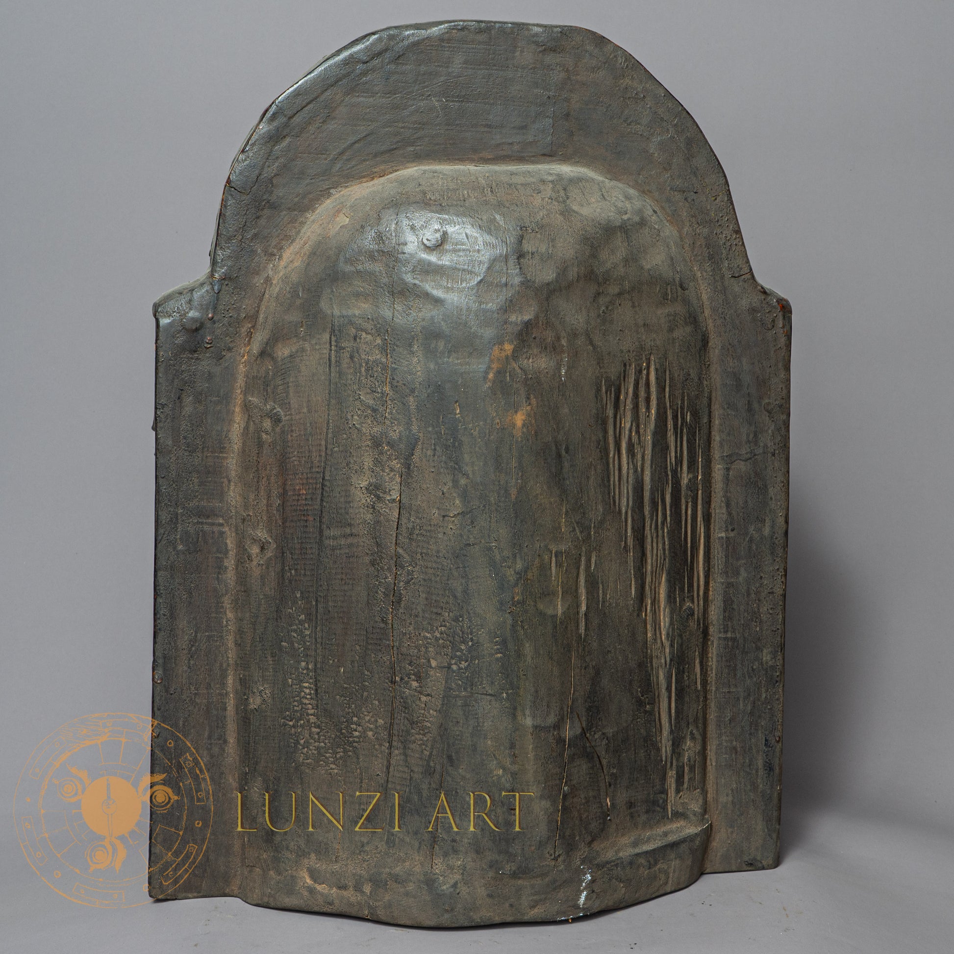 Handcrafted Wooden Rinpoche Altar – Antique Style Padmasambhava (Guru Rinpoche) Shrine - w-s-sh-ra-0016