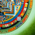 Handmade Eternal Universe Balance Kalachakra Mandala - T-B-HT-GB-AU-HT-0008