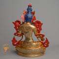 Handmade Green tara Statue | Fully Gold-Plated Copper - S-B-HT-FG-C-GT-00161