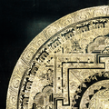Handmade Mandala Thangka of Cosmic Enlightenment - T-PS-SS-BB-M-0011