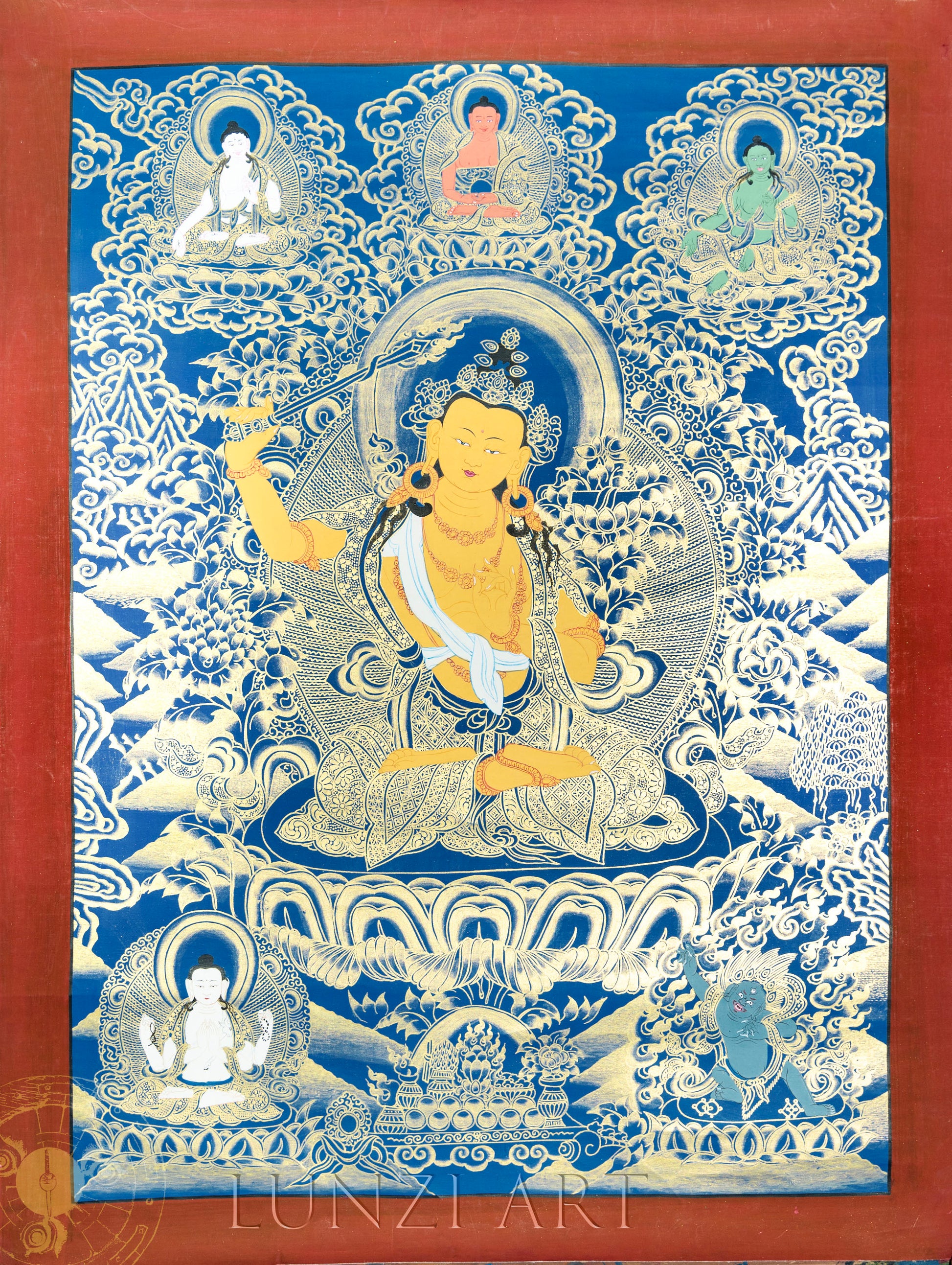  T-PS-SS-RB-M-0009- Thangka