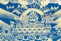 Handmade Manjushri Thangka: Blade of Transcendent Wisdom - T-PS-SS-RB-M-0009
