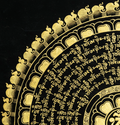 Handmade Mantra Mandala Thangka - T-B-HT-BB-MM-0019