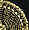 Handmade Mantra Mandala Thangka - T-B-HT-BB-MM-0019