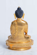 Handmade Shakyamuni Buddha Statue | 24k Full Gold Plated - S-B-RM-FG-CG-SB-0057