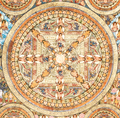 Handmade Traditional Mandala Thangka of Divine Harmony - T-PS-SS-BB-TM-0015