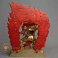 Handmade Vajrapani Statue | Fully Gold-Plated Copper - S-B-HT-FG-C-V-00159