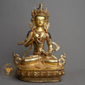 Handmade Vajrasattva Statue | Full Gold-Plated - S-B-HT-FG-C-VS-0152