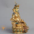Handmade Zambala Statue | Fully Gold-Plated Copper - S-B-BA-FG-C-Z-00168