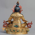 Handmade Zambala Statue | Fully Gold-Plated Copper - S-B-BA-FG-C-Z-00168