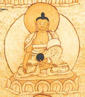 Handpainted 108 Shakyamuni Buddha Thangka - T-S-BT-RB-AU-SB-0075