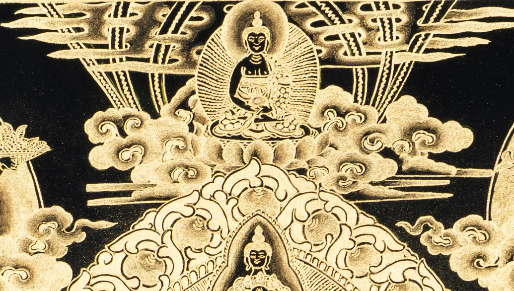 Handpainted Avalokiteshvara (Chenrezig) Thangka - T-S-BT-BB-A-0003