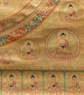 Handpainted Buddha Mandala Thangka - T-S-BT-RB-AU-BM-0076