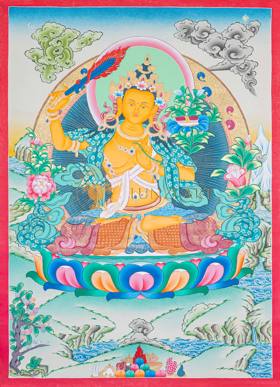 T-S-BT-RB-AU-M-0080- Thangka