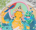 Handpainted Manjushree Thangka - T-S-BT-RB-AU-M-0080
