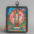 Handpainted Thousand Armed Avalokiteshvara Locket Thangka - L-J-47-L-J-48-L-J-49