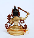 Himalayan Manjushri Statue | 24k Gold Plated on Copper - S-B-HT-FG-CG-M-0002