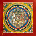 Kalachakra Diamond Mandala Thangka | Sacred Art of Buddhism - T-B-HT-RB-KM-0022