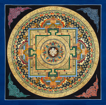 Kalachakra Mandala Thangka: A Timeless Spiritual Haven - Thangka