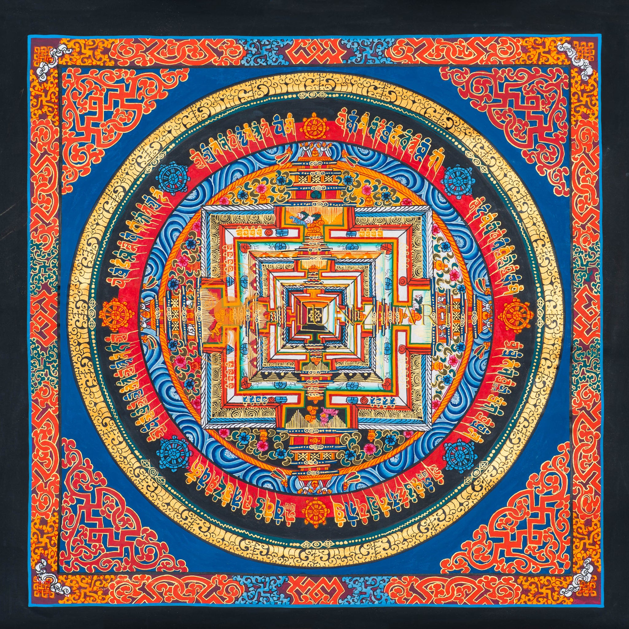 Kalachakra Mandala - Thangka