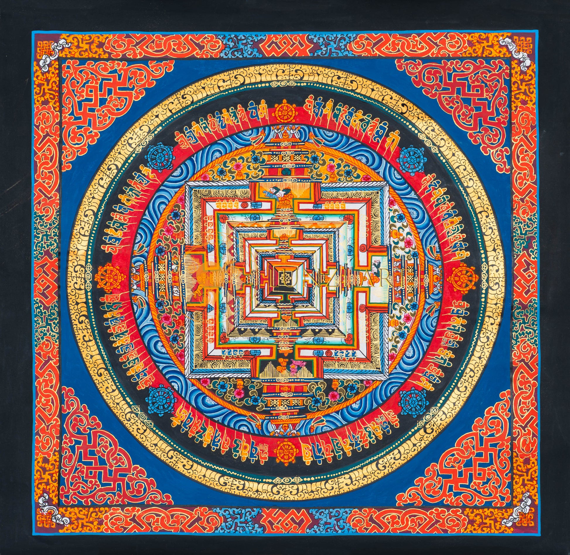 Kalachakra Mandala - Thangka