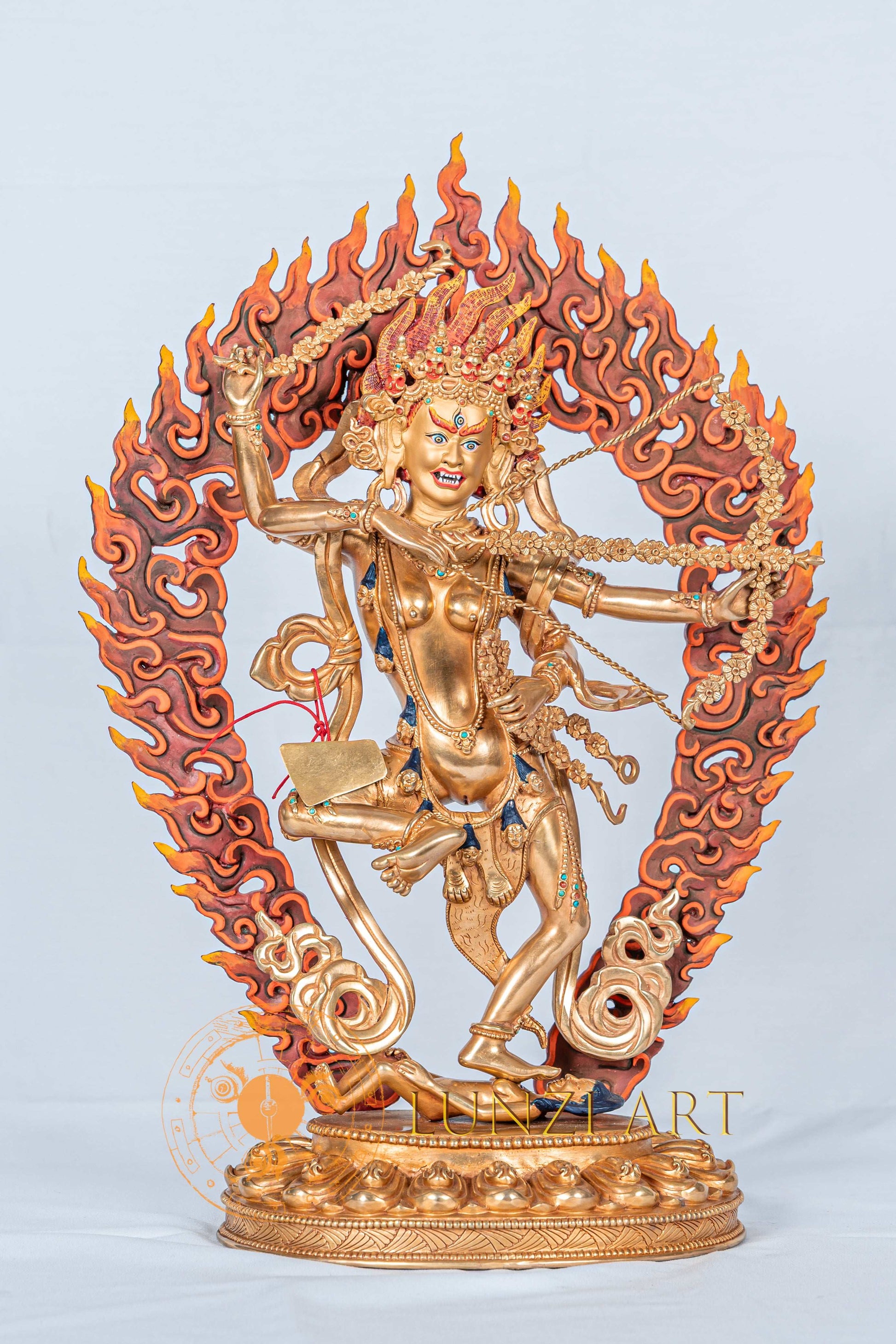 KuruKulla Statue | Copper with Full Gold Plating - statues