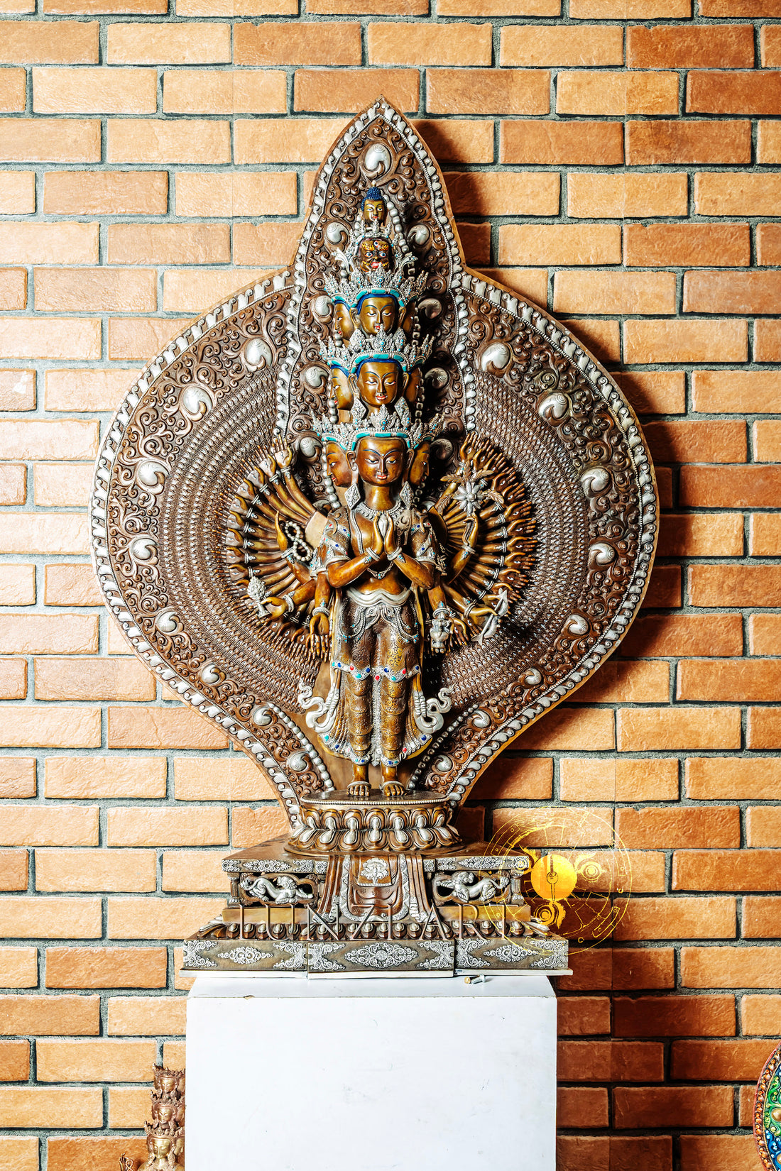 Large Multi-Faceted Thousand-Armed Avalokiteshvara Standing Statue - S-P-SS-CS-TAA-0010