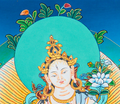 White Tara Thangka: The Mother of Liberation and Longevity - T-B-HT-BB-WT-0066