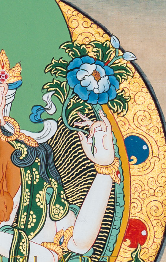 Four-Armed Chenrezig: The Essence of Compassion - T-B-HT-BB-C-0051