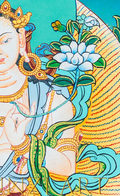 White Tara Thangka: The Mother of Liberation and Longevity - T-B-HT-BB-WT-0066