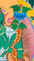 Green Tara Thangka: The Swift Liberator of Active Compassion - T-B-HT-BB-GT-0068