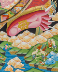 The Wheel of Life (Bhavachakra) Thangka: A Sacred Mirror of the Human Mind - T-B-HT-BB-AU-WOL-0087