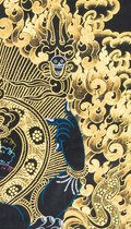 Mahakala Thangka: Guardian of the Sacred Path - T-S-BT-BB-M-0126