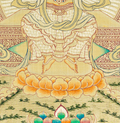 Maitreya Buddha Thangka: The Future Buddha - T-B-HT-RB-MB-0071