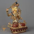 Manjushri | Half Gold-Plated Copper - S-P-BA-HG-CG-M-00199