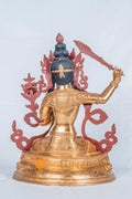 Manjushri Statue | Fully Gold-Plated Copper - statues
